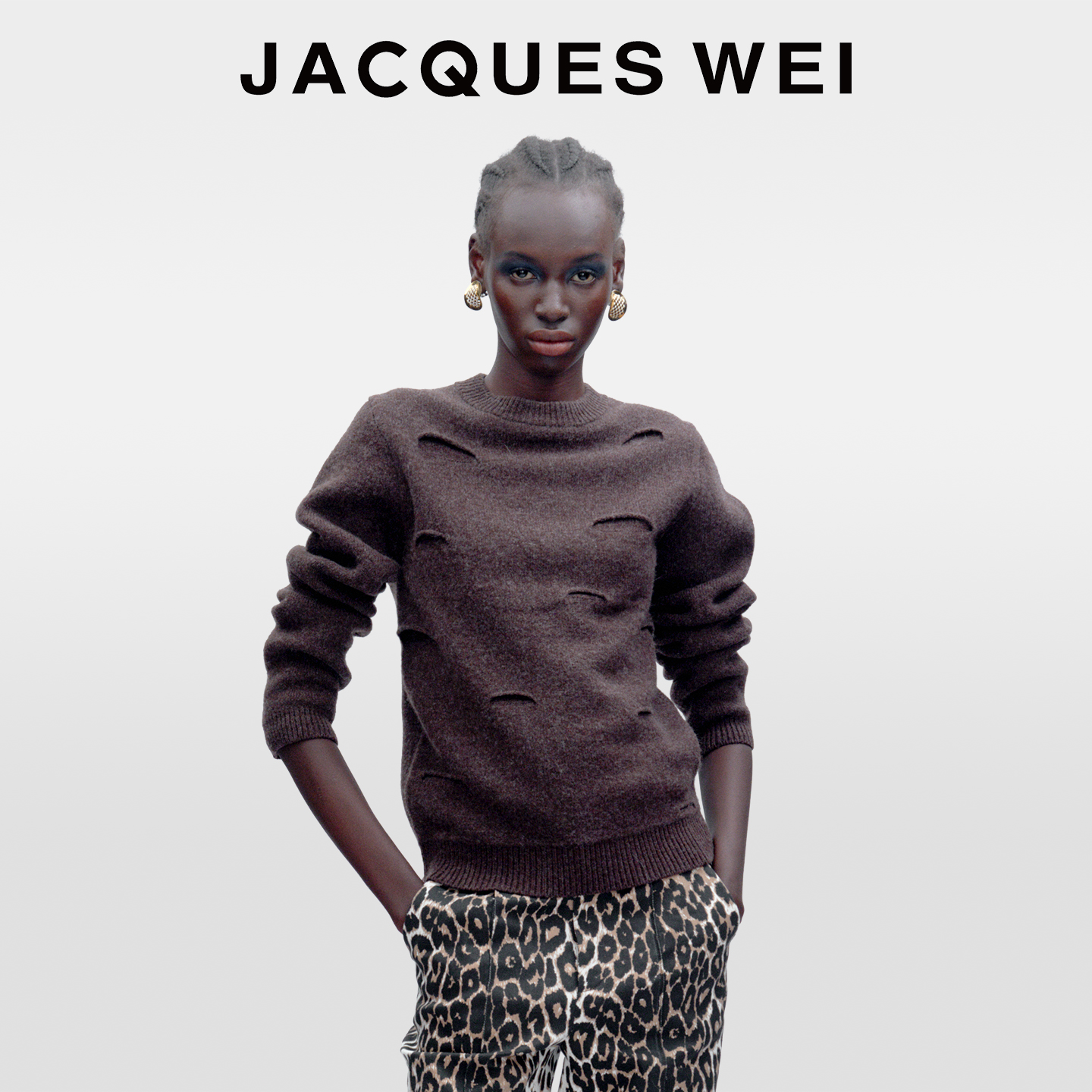 JACQUESWEI美利奴羊毛针织衫