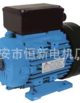 ML铝壳单相双电容启动电机 ML100L1-4 2.2KW 220伏单相铝壳电机