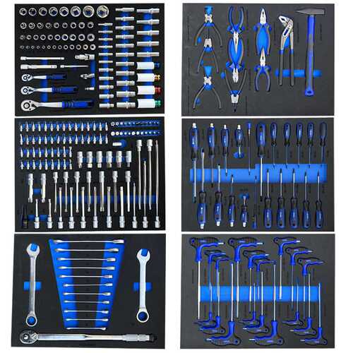 245 sets of auto repair and machine repair tools机修工具套装