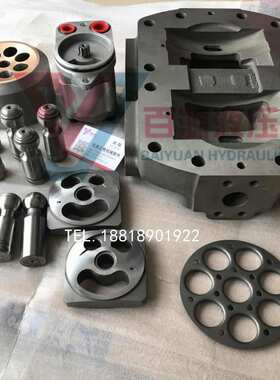 卡特330C大宇斗山370 420 470 500液压泵A8VO200先导泵后盖配油盘