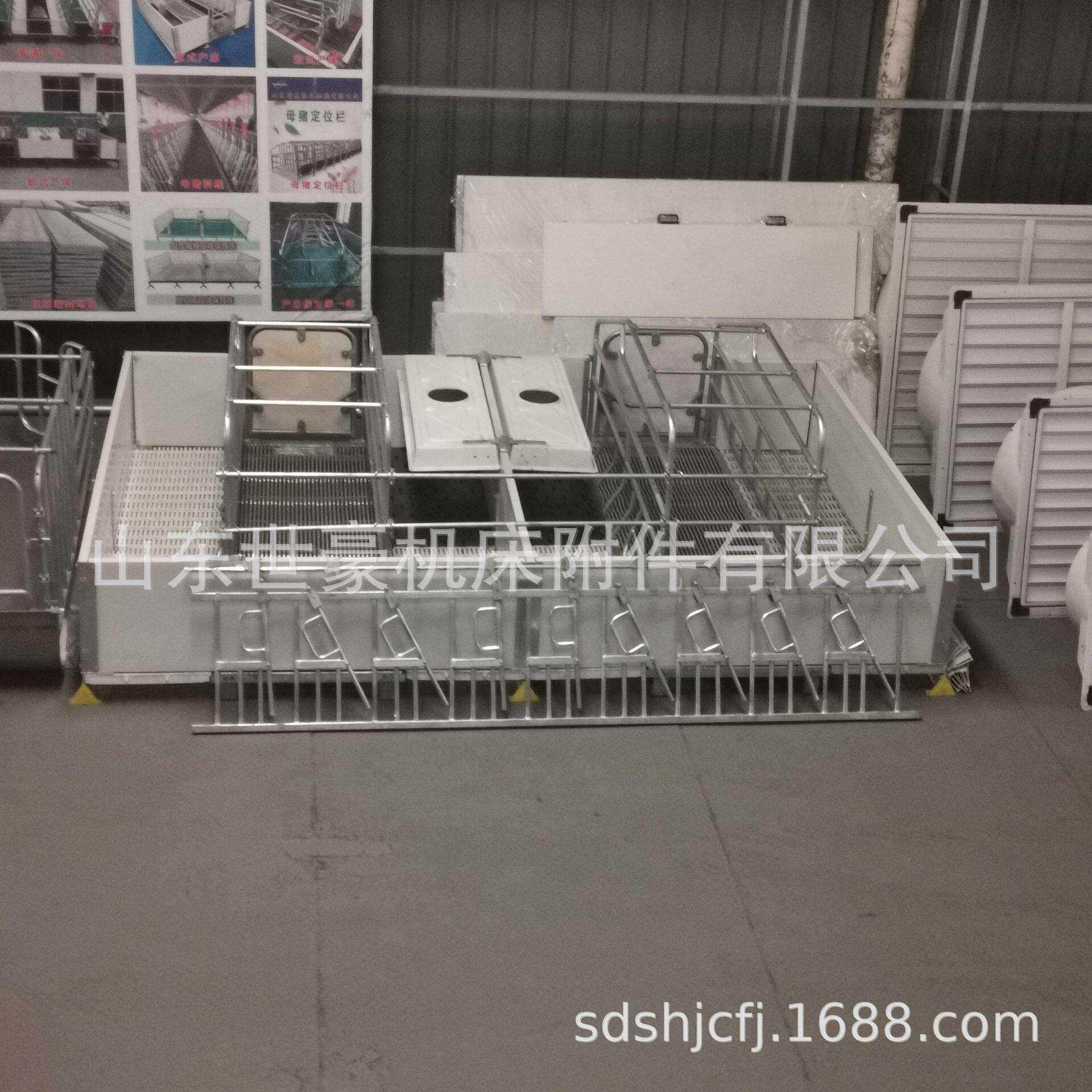 出口欧式母猪分娩栏加厚整体热浸锌猪舍产床体PVC板分娩床