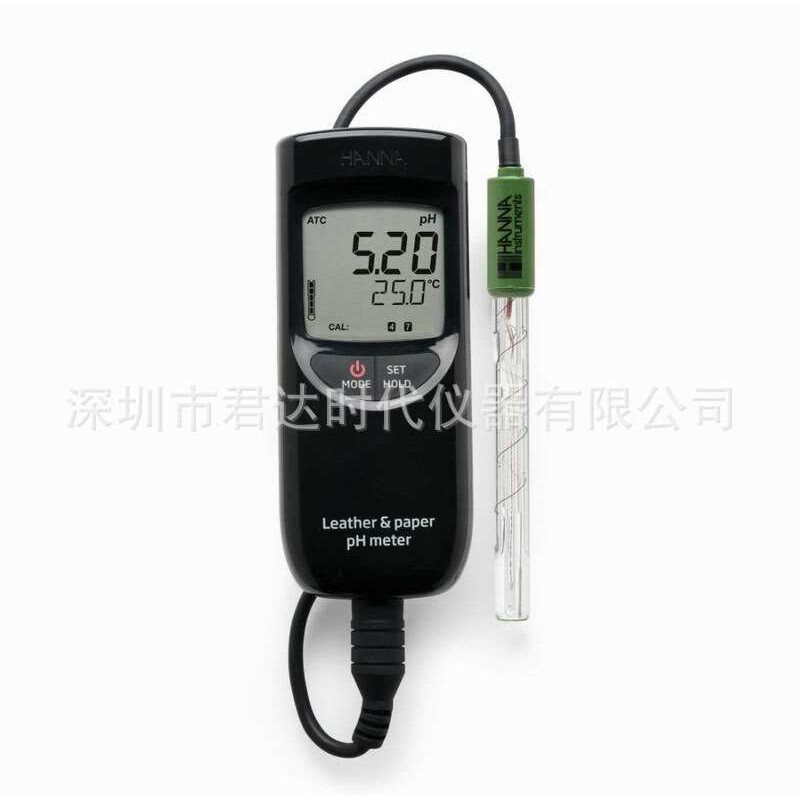 意大利哈纳HI99171皮革纸张酸度pH计 HI99121便携式土壤酸度pH计
