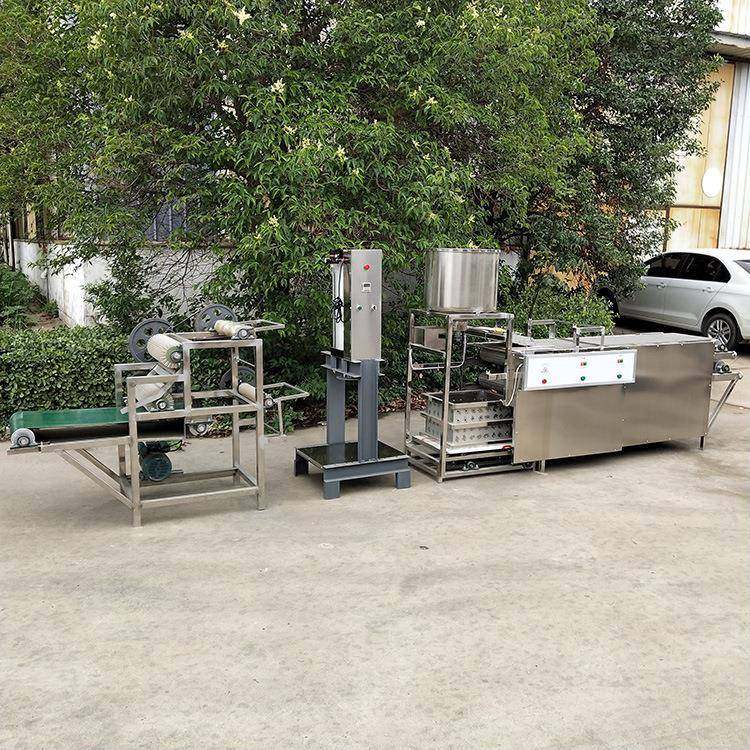 豆腐皮机仿手工豆腐皮机全自动大型商用千张机设备自制