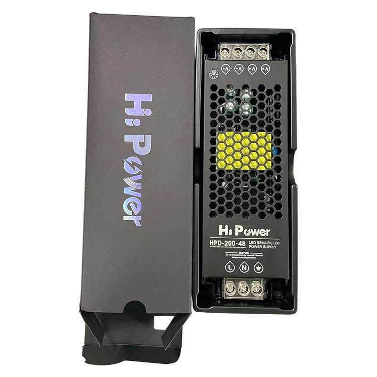 线性灯12V24V高端静音灌胶电源灯带灯具驱动48VLED变压器60W-400W