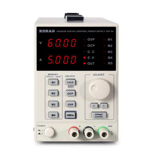 KORAD科睿源KA6005D数控直流电源/60V5A数控电源维修老化稳压电源