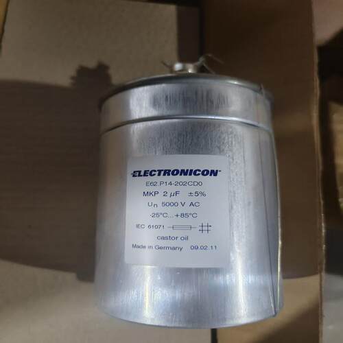 德国原装 E62.P14-202CD0 2UF 5000V ELECTRONICON 高压直流电容