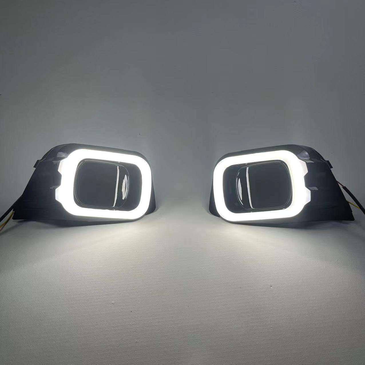 适用于18-19ranger日行灯ford Ranger T8前雾灯改装led夜间行车灯