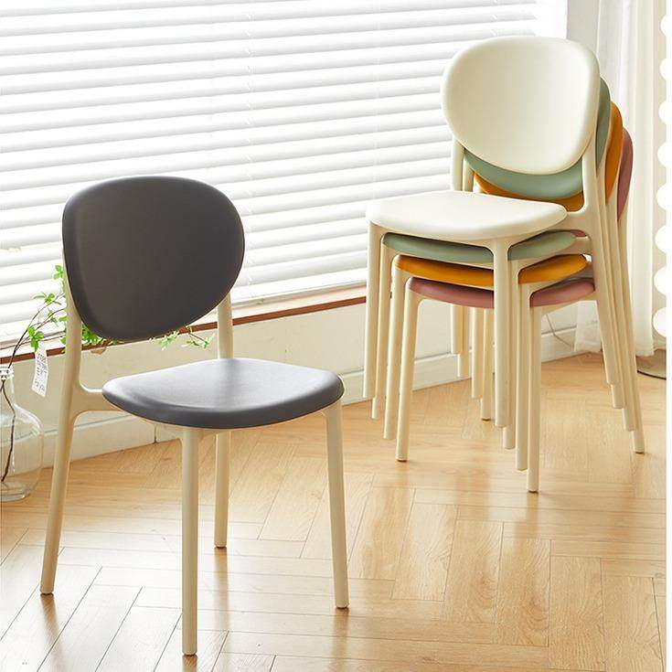 北欧餐椅家用奶油风塑料椅加厚靠背凳户外可叠放简约现代奶茶店椅,机械设备,其他机械设备,淘宝优惠券,粉丝福利购,淘宝优惠卷