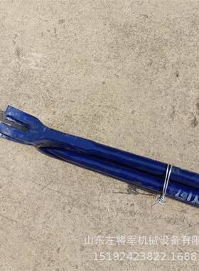 直径28mm羊角撬棍铁路开口撬棍1550mm轨道道钉起子长撬棍