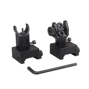 全金属前后准星水弹机械瞄装饰品FrontRearSight
