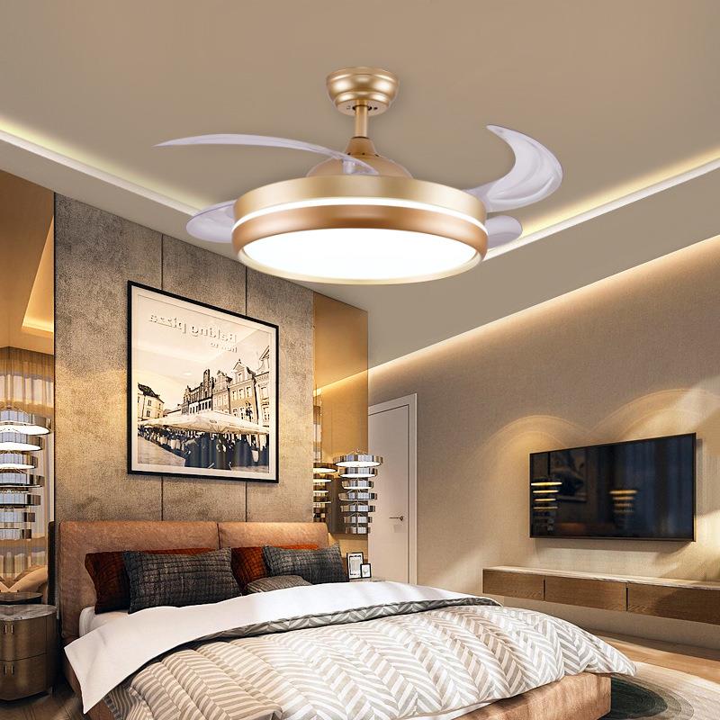 视贝seebest隐形扇风扇吊灯客厅餐厅卧室家用简约现代电扇风扇灯s