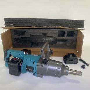 外贸重型1寸锂电无刷电动板手双电池包驱动 3000N.m MT插口