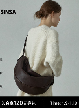 FACADE PATTERN韩国软皮腋下包女士斜挎包通勤Steve包 MUSINSA