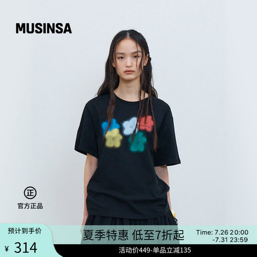 THEMUSEUMVISITOR女士短袖T恤