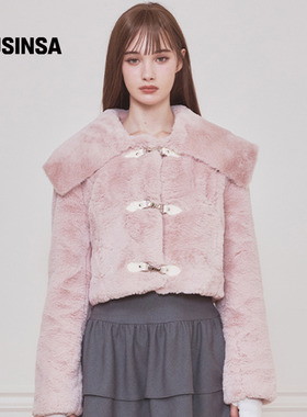 Not your rose韩国25秋冬毛绒水手夹克复古可爱休闲风外套MUSINSA