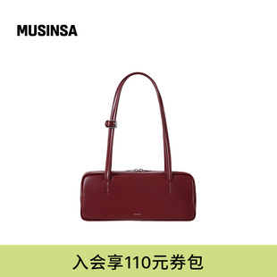 经典 立体可调节肩带通勤法棍包MUSINSA OIL韩国女士春季 STAND
