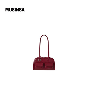 饰简约通勤保龄球包MUSINSA 金属卡扣装 STAND OIL韩国女士25冬季