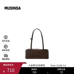 立体可调节肩带通勤法棍包MUSINSA 经典 STAND OIL韩国女士25冬季