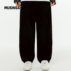 1993STUDIO韩国男士25冬季简约廓形通勤纯色休闲长裤MUSINSA
