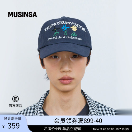 THEMUSEUMVISITORLOGO棒球帽