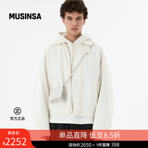 休闲时尚流行棉质尼龙外套