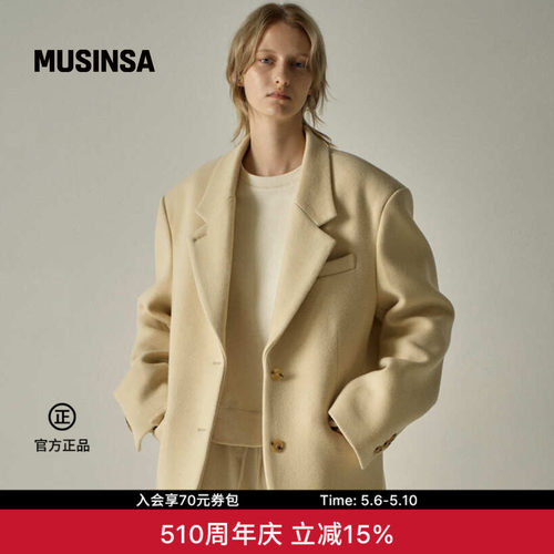 时尚流行羊绒西装外套