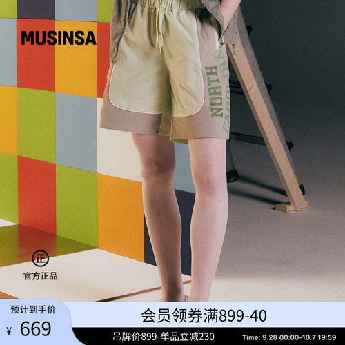 THE MUSEUM VISITOR韩国26年新品透气休闲短裤简约百搭MUSINSA