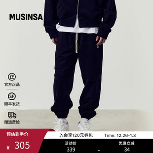 运动裤 AECA韩国男女25秋季 休闲潮流四叶草长裤 时尚 MUSINSA 新款