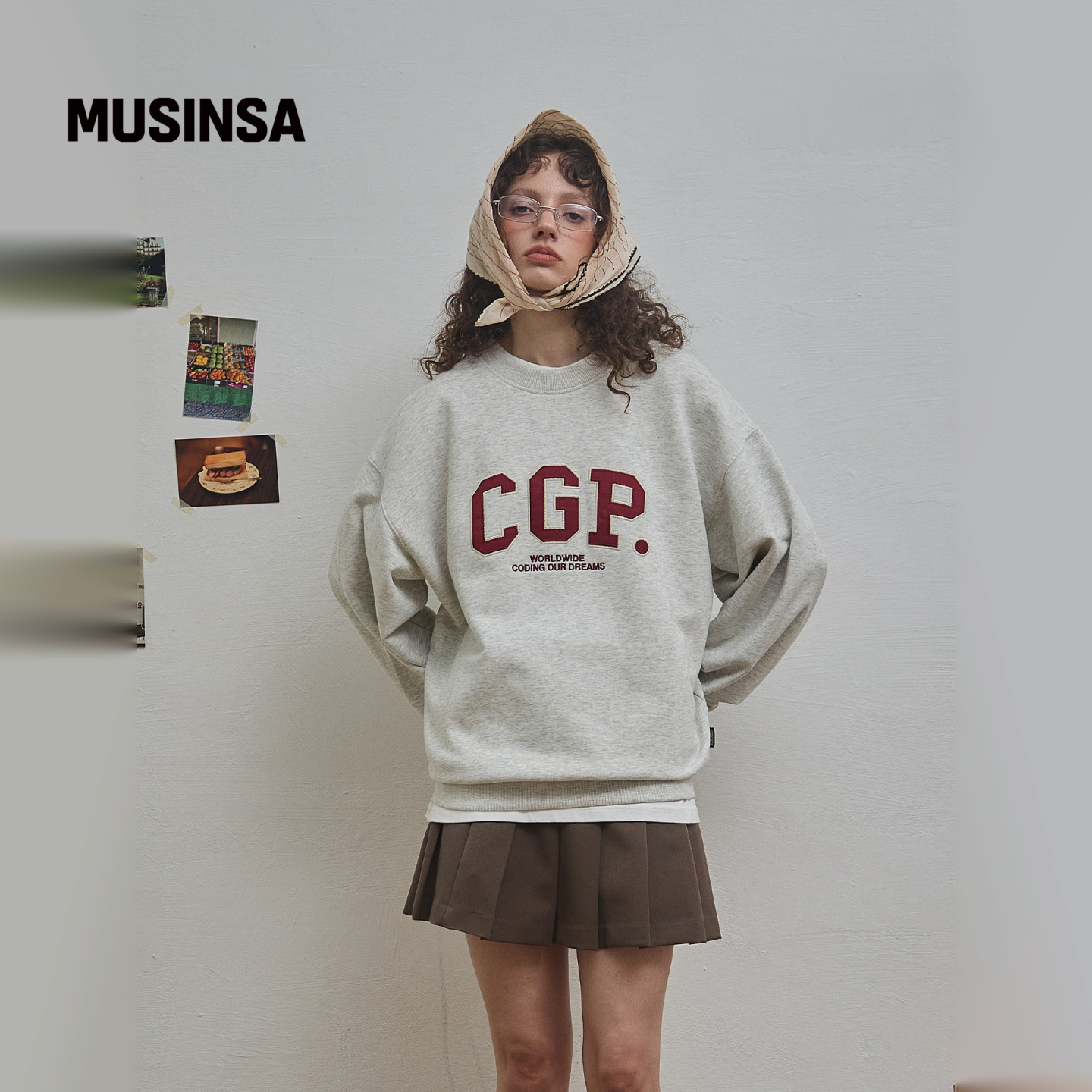 男女同款新款圆领上衣针织毛衣