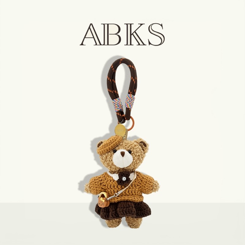 ABKS正品原创手工包包挂件图片