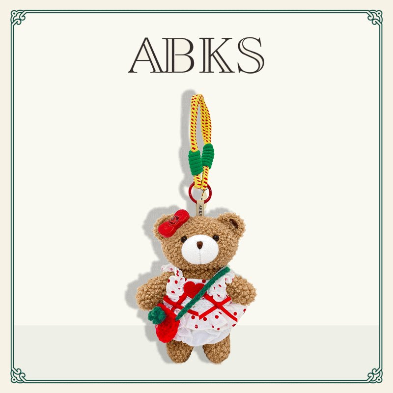ABKS正品原创手工包包挂件图片