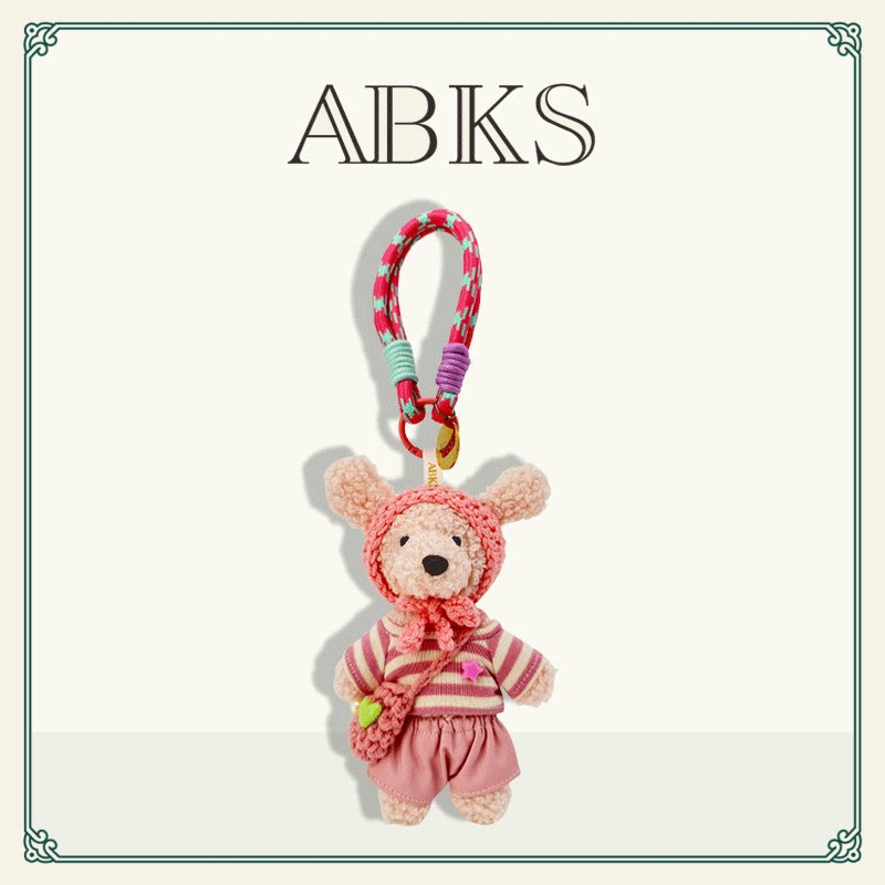 ABKS正品原创手工包包挂件图片