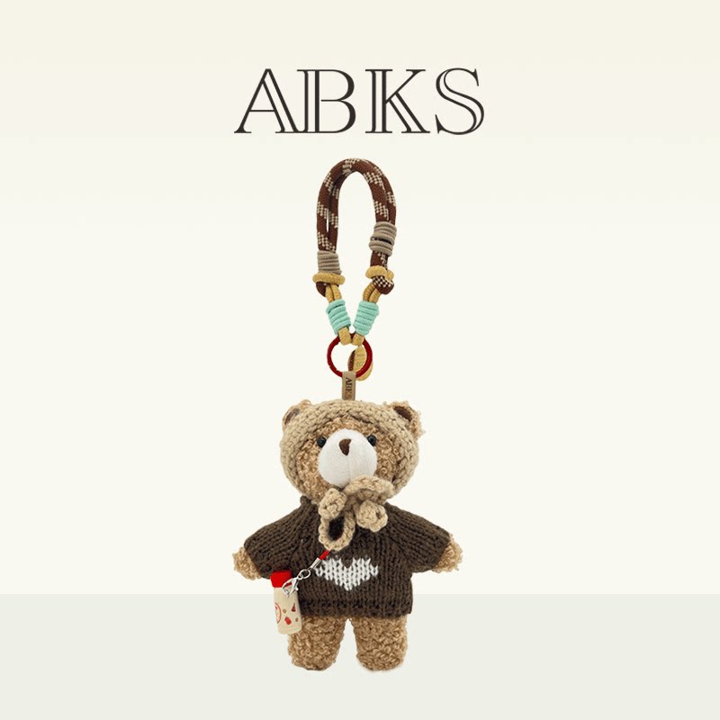 ABKS正品原创手工包包挂件图片