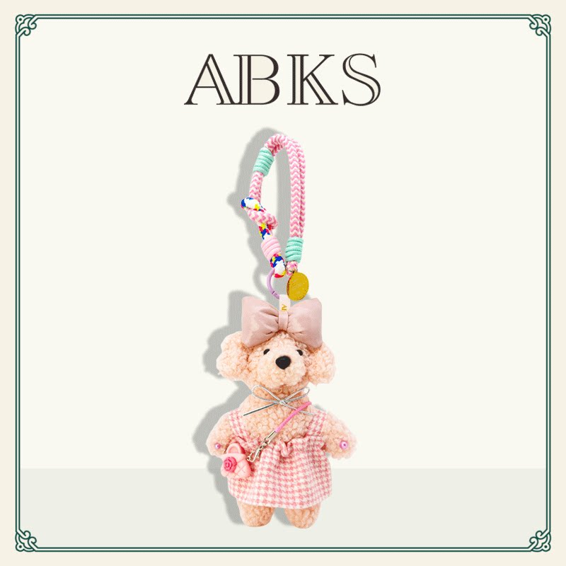 ABKS正品原创手工包包挂件图片
