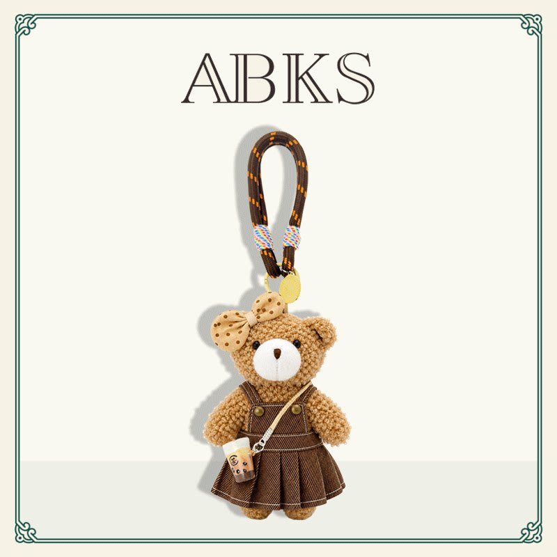 ABKS正品原创手工包包挂件图片