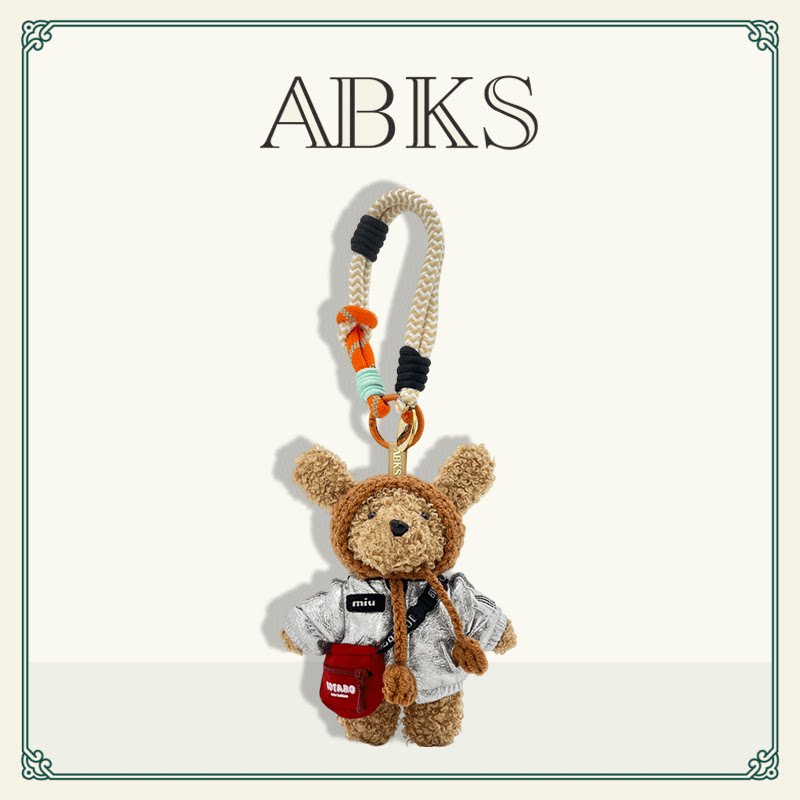 ABKS正品原创手工包包挂件图片