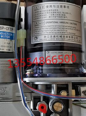 浙江永嘉流遍DBS-J20/15EK 电动浓油冲床黄油脂润滑泵24V带卸荷