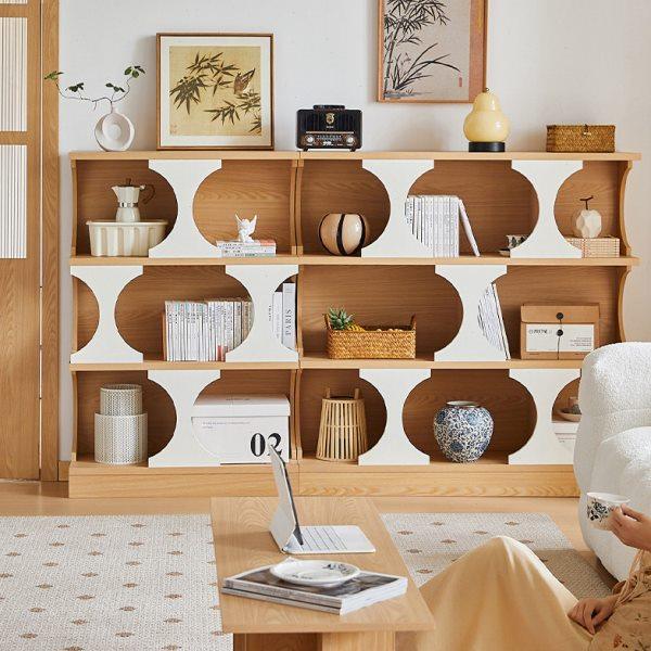 三又木展示柜家用餐边柜玄关柜客厅书柜新中式书柜书架置物装饰柜,住宅家具,家用陈列柜,淘宝优惠券,粉丝福利购,淘宝优惠卷