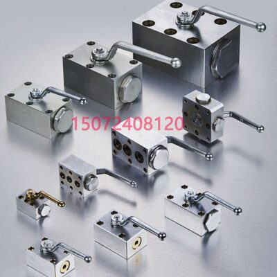 二位三通板式球阀 KHP3K(PK3)-06/10/15/20/25/32/40/50 泰新液压