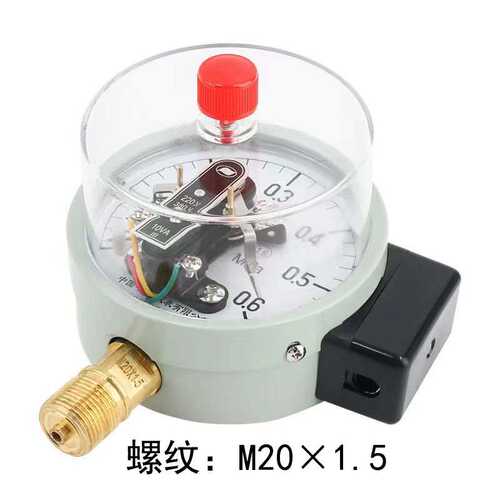 厂家直销红旗YX100电接点压力表 真空表直接式0-1 1.6MPA控制表