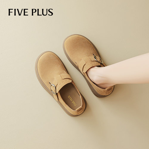 FIVEPLUS厚底勃肯单鞋
