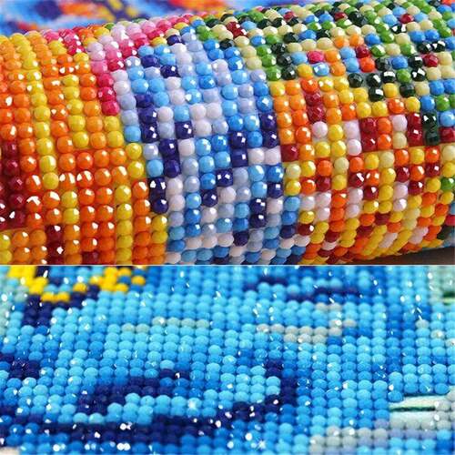 LE钻石LED5005画满钻方钻发光画装饰画墙D壁挂画圣D诞树魔LE5005