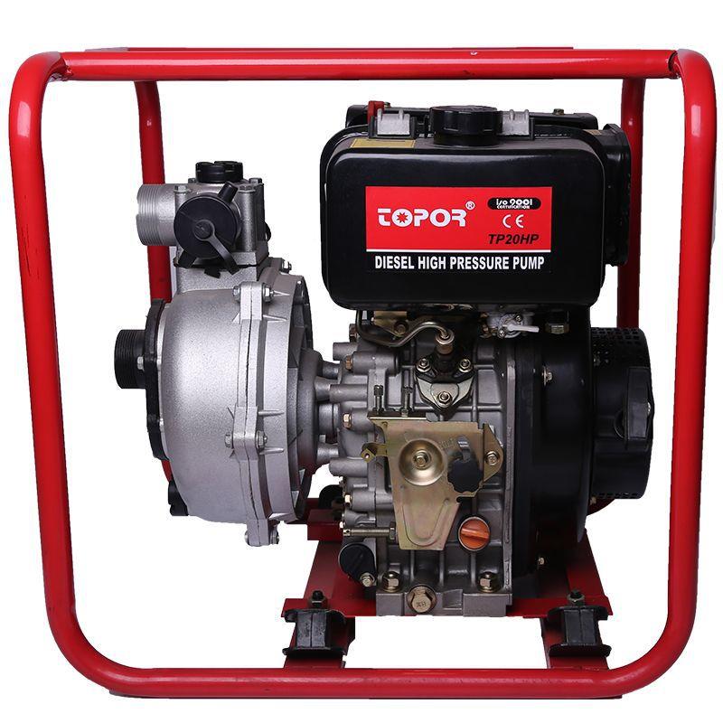 台普牌P20P单级柴油H水泵249机组单吸式管道高扬程柴T油水泵机组