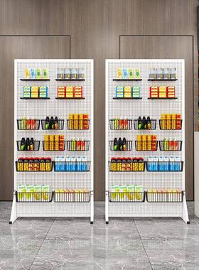 落地洞板带子轮子饰VXU品袜展览挂货五金洞工具置物架收架纳配件