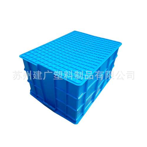 苏州广建塑7料苏州大号周转箱780周转箱780580*9778246蓝色塑*料