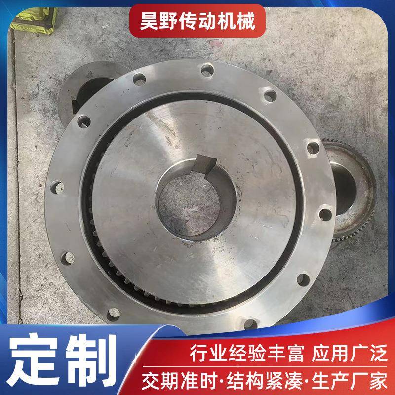 鼓齿式联轴GII形C器L大扭矩KRG型带制动轮联轴器钢性鼓型齿式联轴