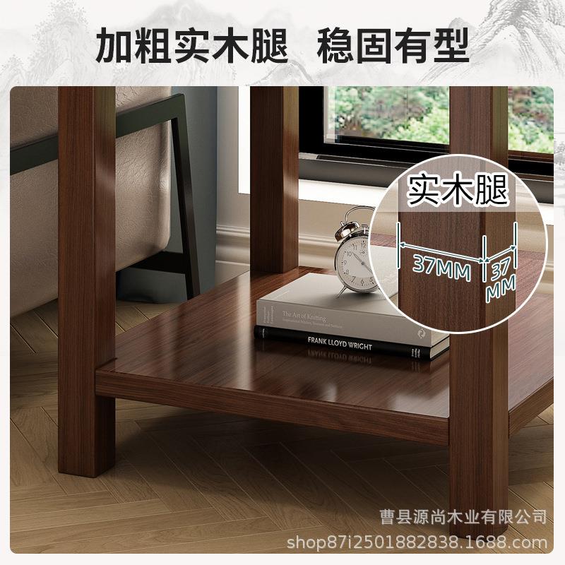 沙发边柜侧边客厅家用小小户型新中式桌柜子茶几发迷你方几沙LNC