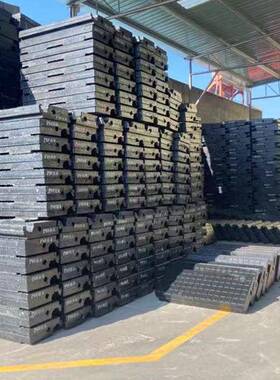 山东铁路橡P43/P50/胶道板站台公路用P50橡胶口道口板橡P06轨道胶