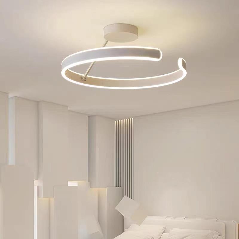 RA97全光谱高显指顶吸灯43977上下光圆形LED灯饰卧室间书房房灯发