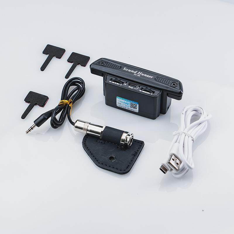 AC-3G用AC-3G拾音器带打板音孔免吉开孔G0加振专民音谣木他孔拾音